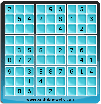 Sudoku von einfacher höhe