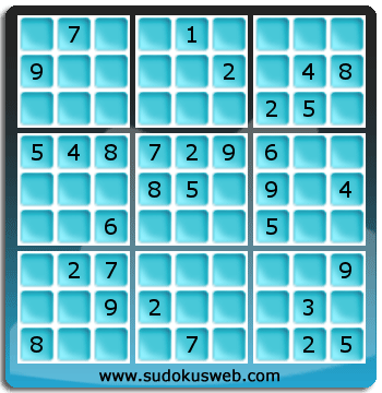 Sudoku von mittelmässiger höhe