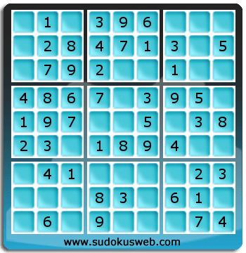 Sudoku de Niveau Très Facile Sudoku de Niveau Très Facile