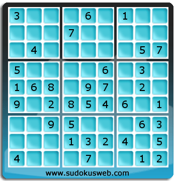 Nivel Facil de Sudoku