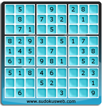 Sudoku de Niveau Très Facile