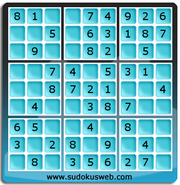 Sudoku de Nivell Molt Fàcil