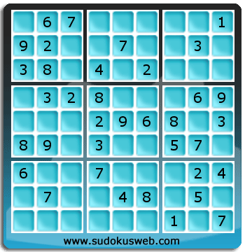 Sudoku von einfacher höhe