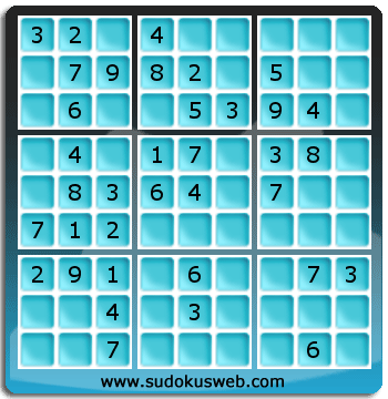 Sudoku de Niveau Facile Sudoku de Niveau Facile