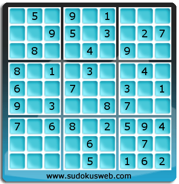 Sudoku von einfacher höhe