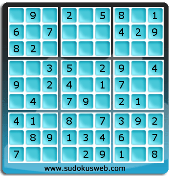 Sudoku de Nivell Molt Fàcil Sudoku de Nivell Molt Fàcil