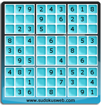 Nivel Muito Facil de Sudoku Nivel Muito Facil de Sudoku