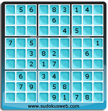 Sudoku von mittelmässiger höhe