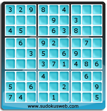 Sudoku de Niveau Facile Sudoku de Niveau Facile