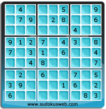 Sudoku von einfacher höhe