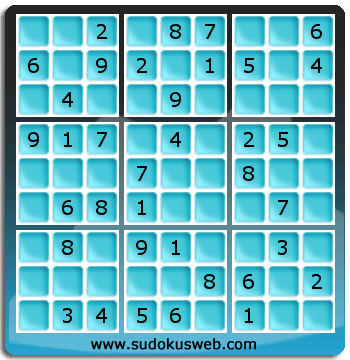 Nivel Facil de Sudoku