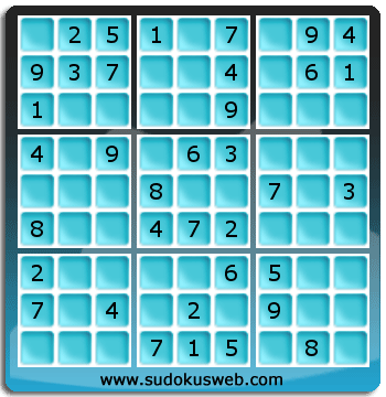 Sudoku de Niveau Facile