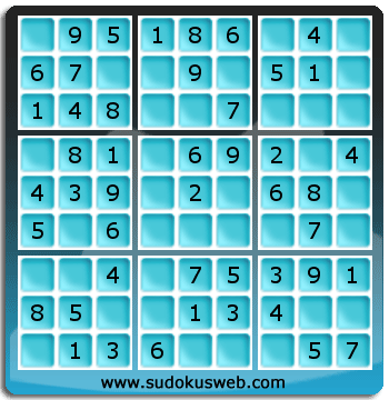 Sudoku de Niveau Très Facile