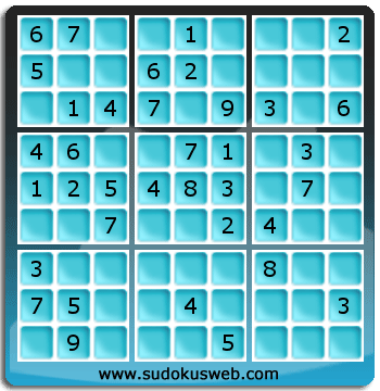 Sudoku von einfacher höhe Sudoku von einfacher höhe