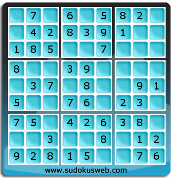 Sudoku de Nivel Muy Fácil Sudoku de Nivel Muy Fácil