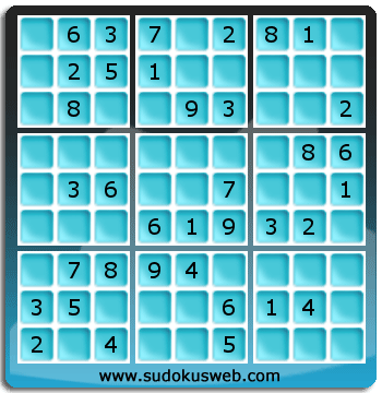 Nivel Facil de Sudoku