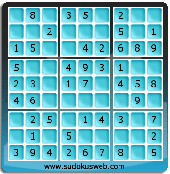 Sudoku von sehr einfacher höhe