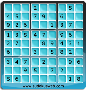 Nivel Muito Facil de Sudoku