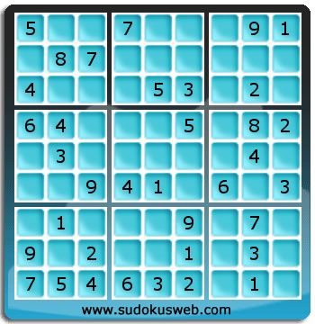 Sudoku von einfacher höhe