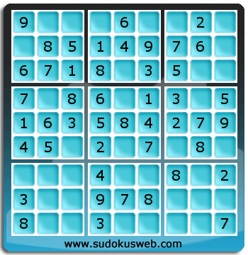 Sudoku de Niveau Très Facile