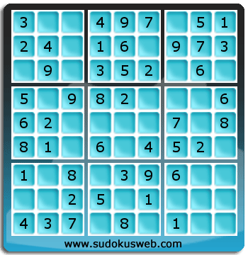 Sudoku de Nivel Muy Fácil