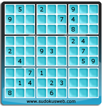 Sudoku von Fachmännischer höhe