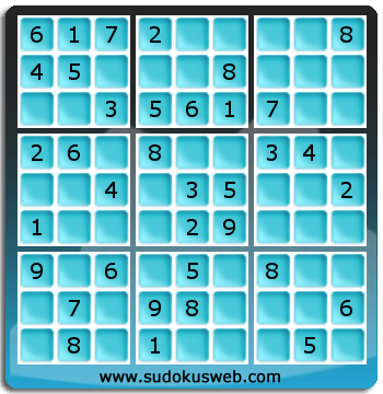 Nivel Facil de Sudoku