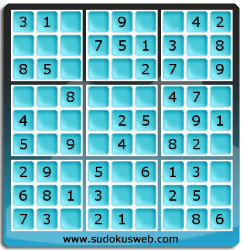 Nivel Muito Facil de Sudoku