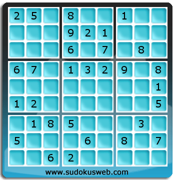 Sudoku von mittelmässiger höhe Sudoku von mittelmässiger höhe