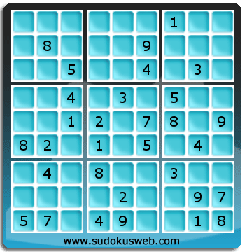 Sudoku von mittelmässiger höhe