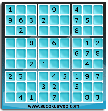 Nivel Facil de Sudoku