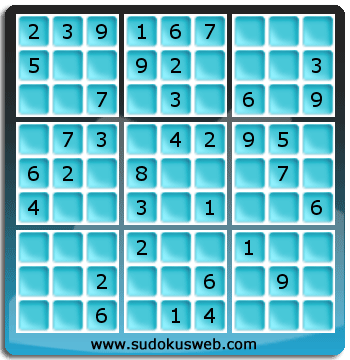 Nivel Facil de Sudoku