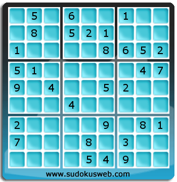 Sudoku von mittelmässiger höhe