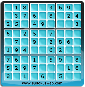 Nivel Muito Facil de Sudoku