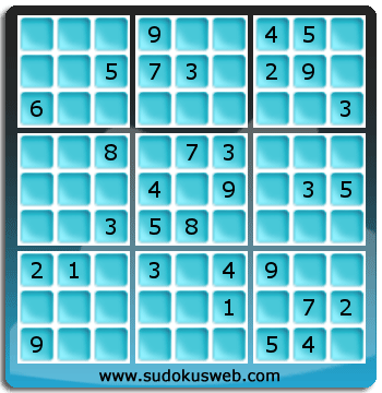 Sudoku von mittelmässiger höhe