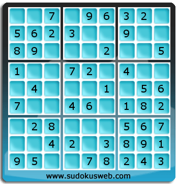 Sudoku von sehr einfacher höhe