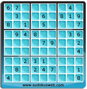 Sudoku von mittelmässiger höhe Sudoku von mittelmässiger höhe