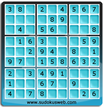 Sudoku de Niveau Très Facile