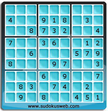 Nivel Facil de Sudoku