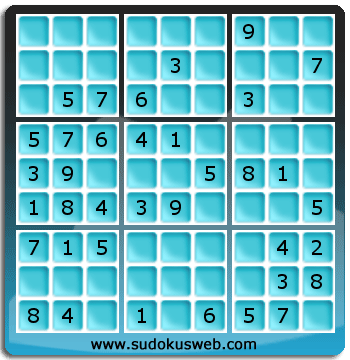 Nivel Facil de Sudoku