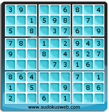Nivel Muito Facil de Sudoku Nivel Muito Facil de Sudoku