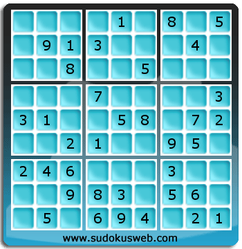 Sudoku von einfacher höhe