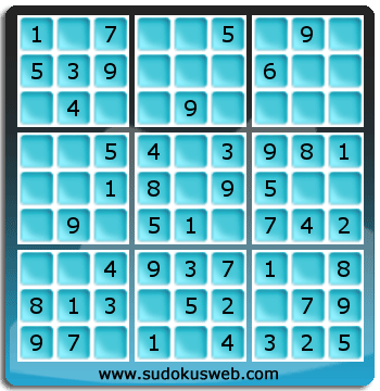 Sudoku von sehr einfacher höhe