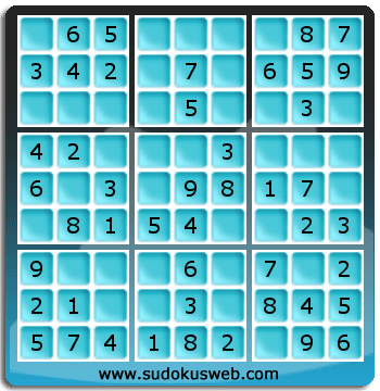 Sudoku de Nivell Molt Fàcil