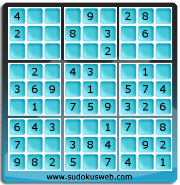 Sudoku de Nivel Muy Fácil