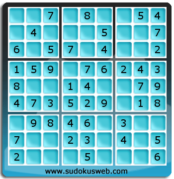 Sudoku von sehr einfacher höhe