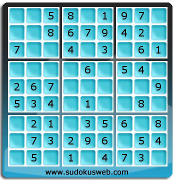 Nivel Muito Facil de Sudoku Nivel Muito Facil de Sudoku