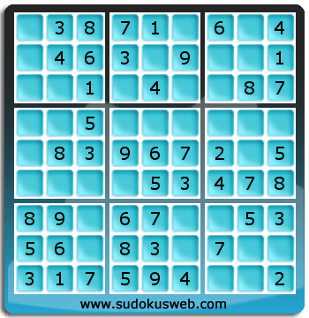 Sudoku von sehr einfacher höhe