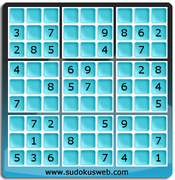 Sudoku de Nivell Fàcil Sudoku de Nivell Fàcil
