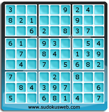 Nivel Muito Facil de Sudoku Nivel Muito Facil de Sudoku